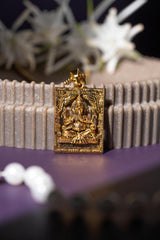 Gold Plated Ganeshji Pendant with Chain