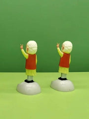 Solar Waving Modi Ji Statue (Pack of 2)