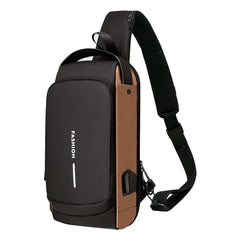 Anti Theft USB Crossbody Backpack
