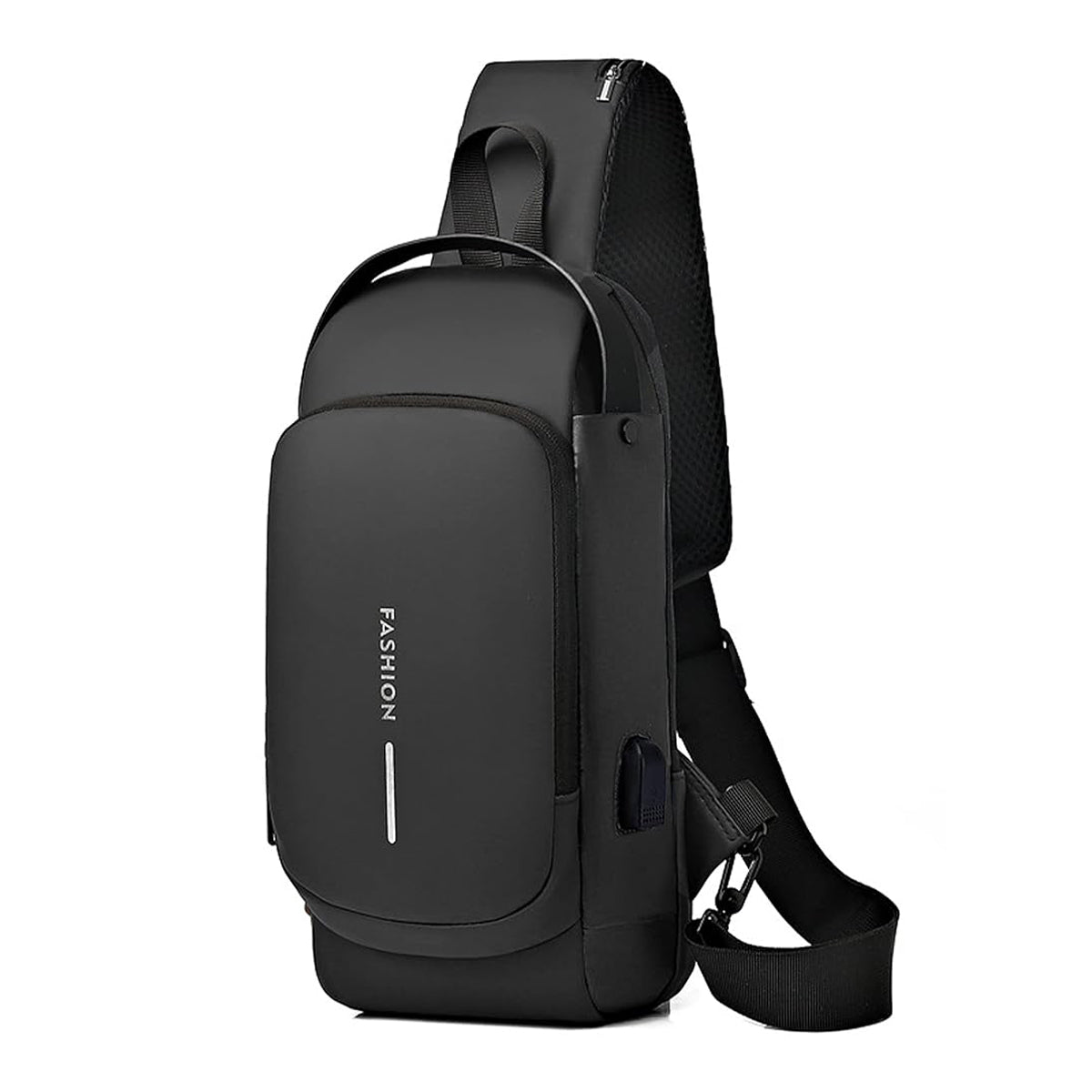 Anti Theft USB Crossbody Backpack