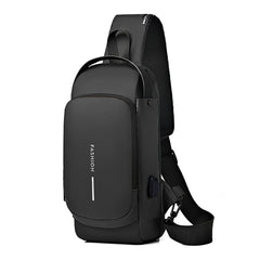 Anti Theft USB Crossbody Backpack
