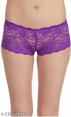 Net Briefs for Women (Purple, XXS)