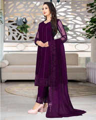 Kurta With Dupatta And Bottomwear