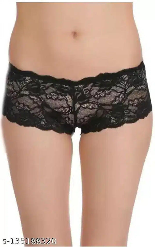 Net Briefs for Women (Black, 10XL)