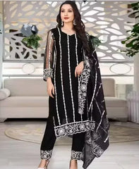 Kurta With Dupatta And Bottomwear