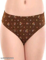 Pack of 4 Women Hipster Multicolor Panty