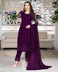 Kurta With Dupatta And Bottomwear